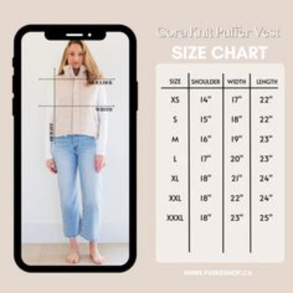 PARKE CORA KNIT PUFFER VEST - OAT MILK/CREAM - NWT - Picture 4 of 9